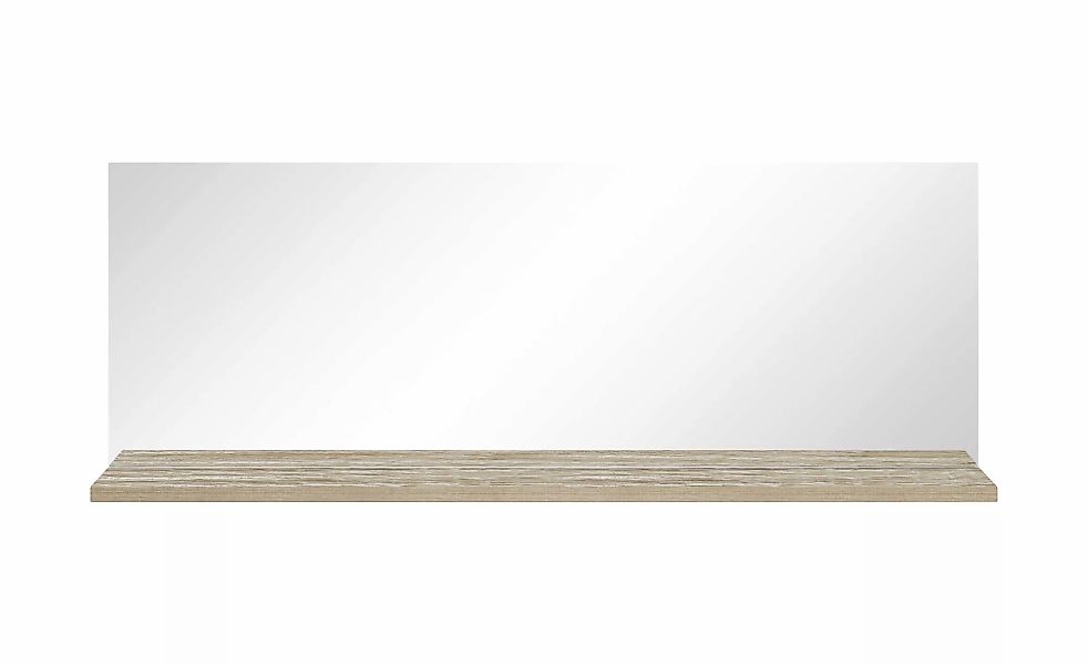 Spiegel 129 x 47 cm Titan ¦ holzfarben ¦ Holzwerkstoff ¦ Maße (cm): B: 129 günstig online kaufen