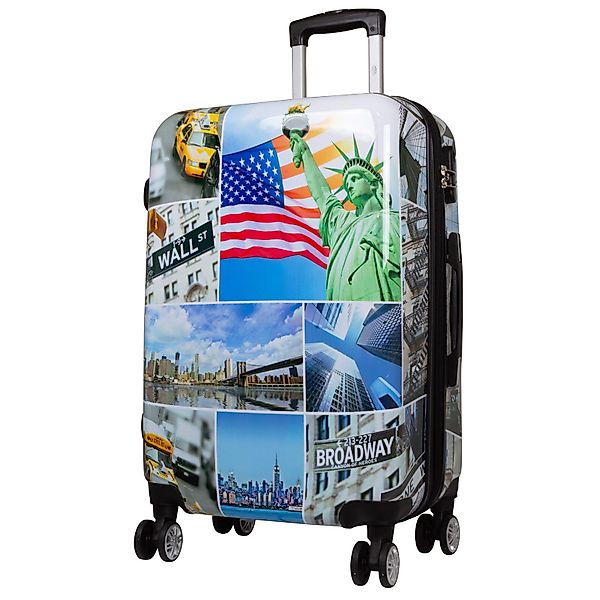 Trendyshop365 Hartschalen-Trolley Liberty, bunter Koffer mit günstig online kaufen