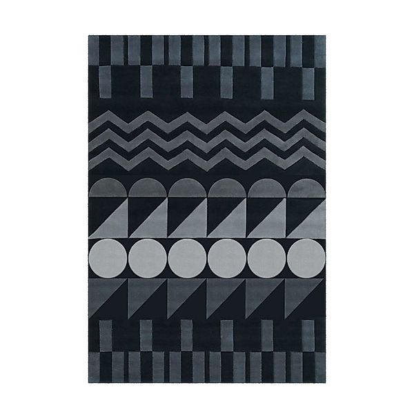 MeGusta Kurzflor Teppich Modern Anthrazit 70x140 cm Dolores günstig online kaufen