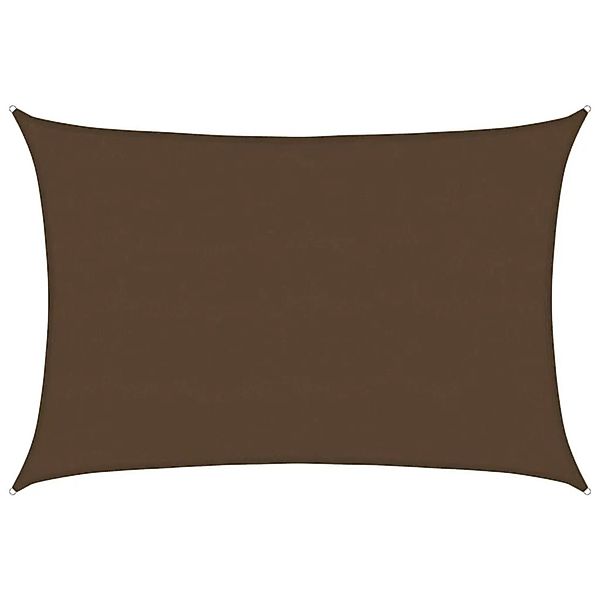 vidaXL Sonnensegel 160 g/m² Braun 5x7 m HDPE 311797 günstig online kaufen