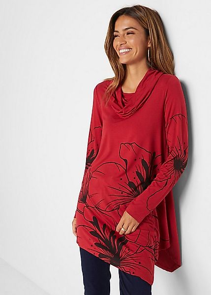 bonprix Longshirt Longshirt mit Rollkragen günstig online kaufen