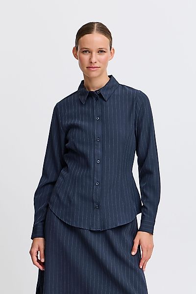 b.young Langarmbluse BYMMMIDDE SHORT SHIRT - günstig online kaufen