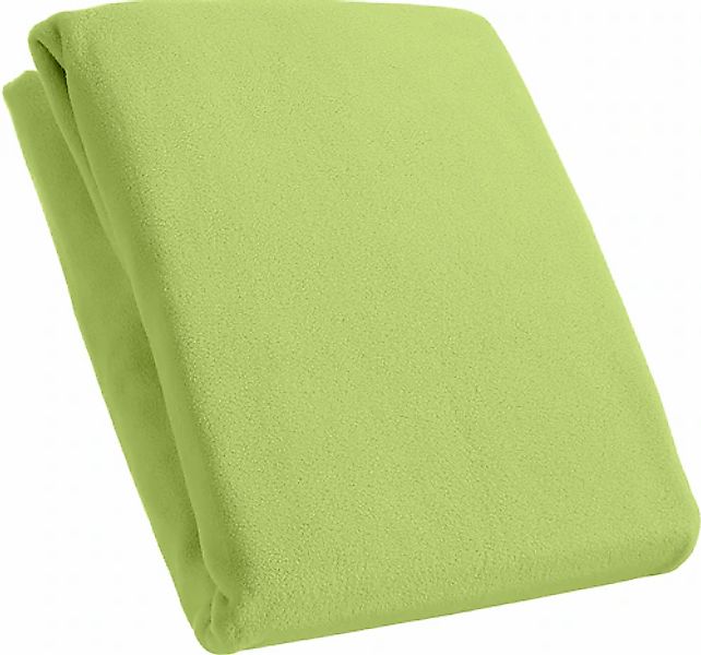 KUM Spannbettlaken "Mikrofaser-Fleece Spannbetttuch" bis ca. 25 cm Matratze günstig online kaufen