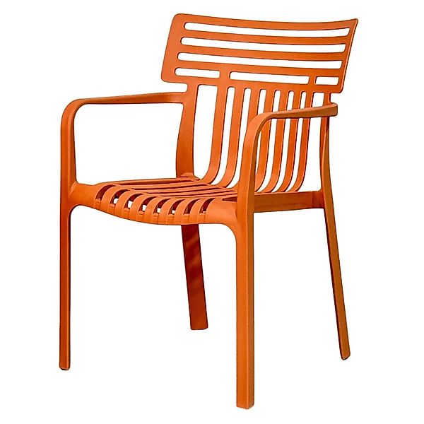 Floordirekt Gartenstuhl Sitwell Wetterfest UV-beständig Stapelbar Stabil Or günstig online kaufen