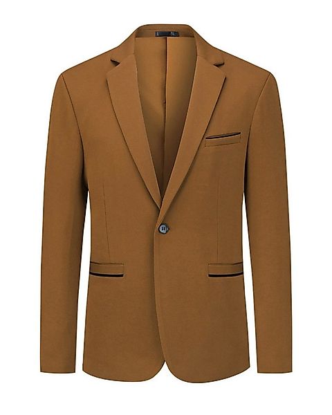 Allthemen Sakko Herren sportliches Casualsakko aus Stretsch Stoff günstig online kaufen