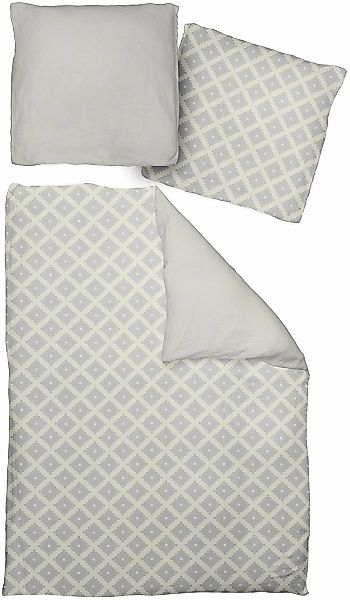 Adam Bettwäsche "Maroccan Shiraz light" 2 Stk. aus 100 % Bio-Baumwolle, 2 t günstig online kaufen
