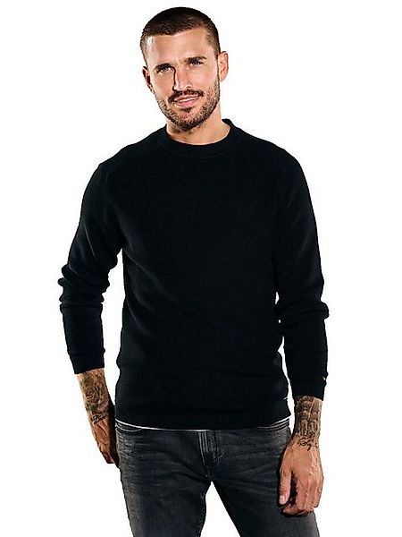 emilio adani Rundhalspullover Pullover uni günstig online kaufen