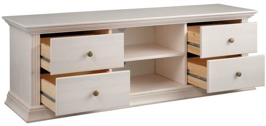 Clever-Moebel TV-Schrank TV Lowboard aus Kiefernholz günstig online kaufen