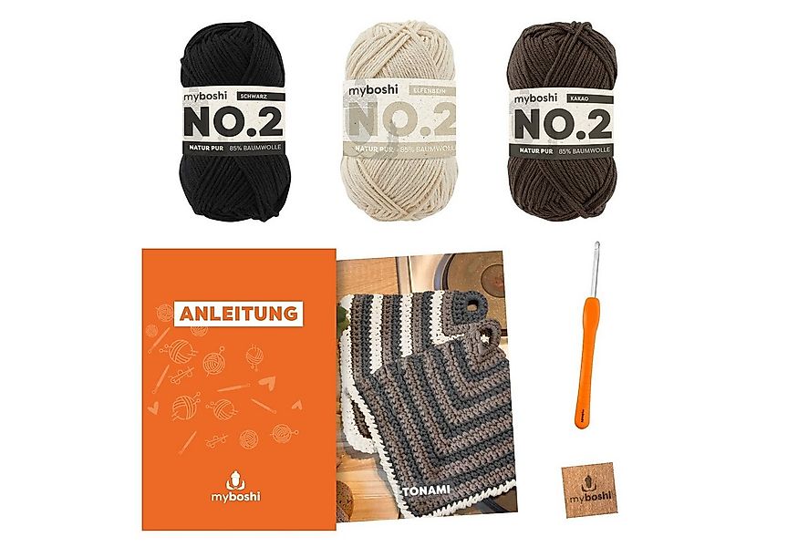 myboshi Kreativset Häkelset Topflappen Tonami No.2 Wolle Nadel, (1-tlg) günstig online kaufen