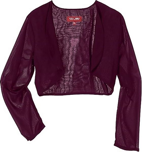 G.O.L. Bolerojacke Chiffon lila, schwarz oder navy blau günstig online kaufen