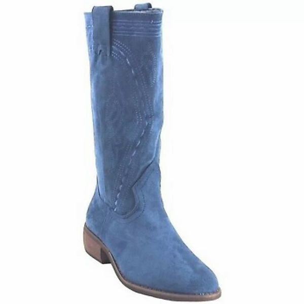 Bienve  Schuhe Damenstiefel  a2462 blau günstig online kaufen