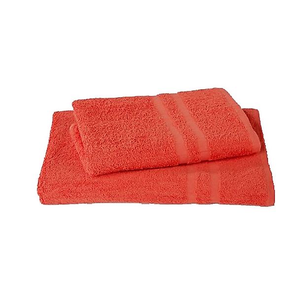PFLEGE POINT Handtuch Frottierserie Colori kochfest terracotta Handtuch (50 günstig online kaufen