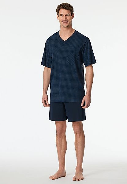 Schiesser Shorty "Casual Essentials" 2 tlg. mit Streifen günstig online kaufen