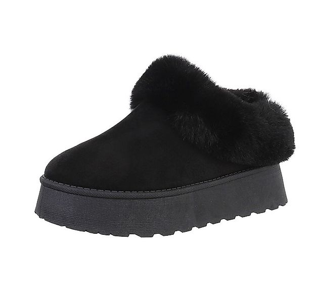 Ital-Design Damen Snowboots Freizeit Snowboots (87531861) Flach Stiefelette günstig online kaufen