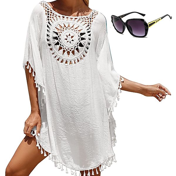 RWEUOQ Strandkleid Damen Bikini Cover Up günstig online kaufen