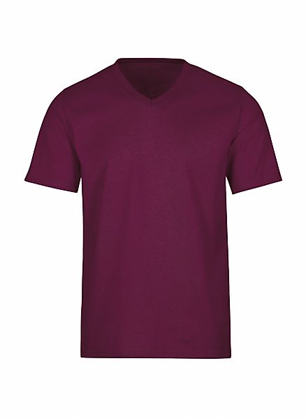 Trigema T-Shirt "TRIGEMA V-Shirt DELUXE Baumwolle" 1 Stk. günstig online kaufen