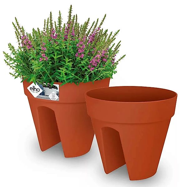 Blumentopf Terrakotta 2er-Set 28,5x25,5cm günstig online kaufen