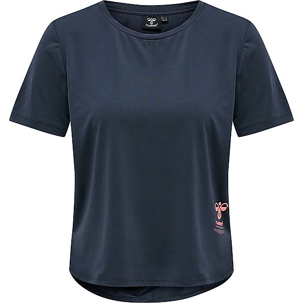 Hummel Sofia Loose Kurzärmeliges T-shirt M Blue Nights günstig online kaufen