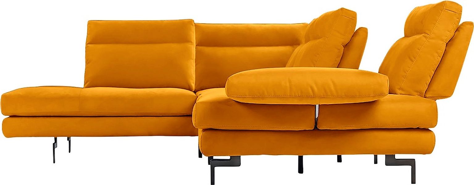 CALIA ITALIA Ecksofa "Toby Wing, L-Form, Designsofa mit sensationellem Sitz günstig online kaufen