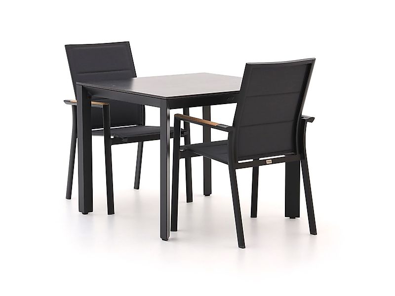 Bellagio Albinea/Sestino 90 cm Gartenmöbel-Set 3-Teilig Stapelbar günstig online kaufen