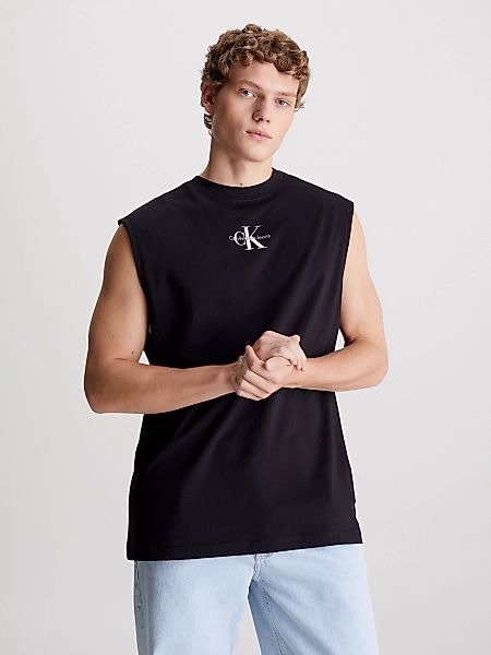 Calvin Klein Jeans T-Shirt MONOLOGO SLEEVELESS TEE mit Logodruck günstig online kaufen