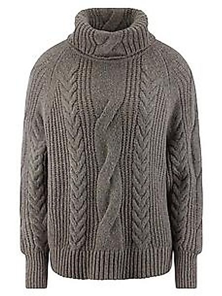 Rollkragen-Pullover include beige günstig online kaufen