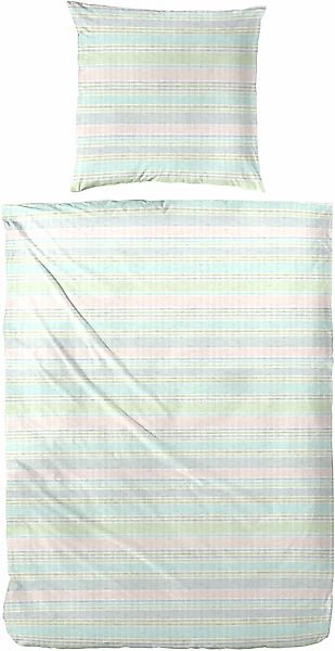 Primera Bettwäsche »Primera Soft-Seersucker-Bettwäsche Piruleta« 2 Stk. tlg günstig online kaufen