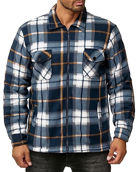 Egomaxx Blouson Thermohemd Holzfäller Gefütterte Kariert günstig online kaufen