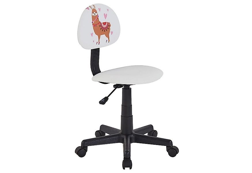 CARO-Möbel Drehstuhl ALPACA, Drehstuhl für Kinder höhenverstellbar mit Kuns günstig online kaufen