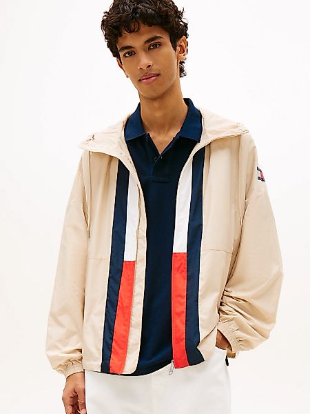 Tommy Jeans Windbreaker "CHICAGO FLAG" mit Kapuze Regular fit mit Kapuze günstig online kaufen