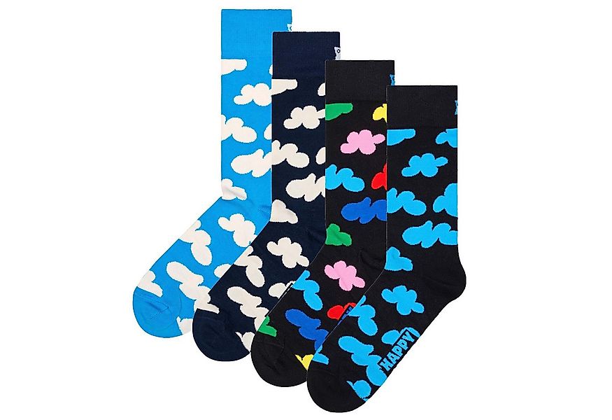Happy Socks Kurzsocken Unisex Socken 4er Pack Baumwolle (Packung, 4er Pack) günstig online kaufen