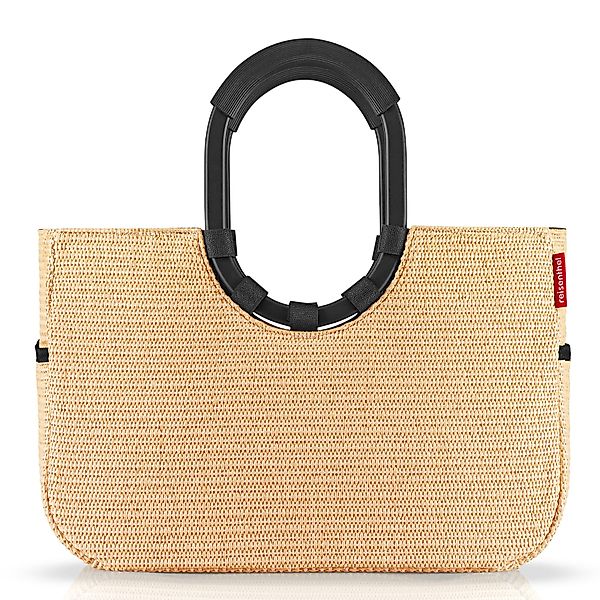 REISENTHEL® Einkaufsshopper loopshopper M frame raffia black günstig online kaufen