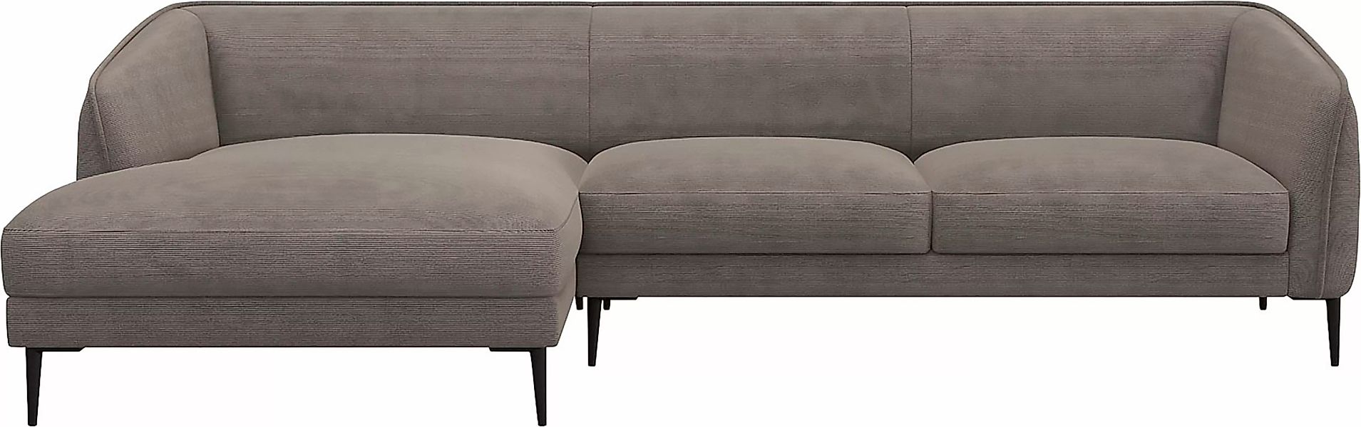 FLEXLUX Ecksofa »Belle Designsofa, L-Form, B/T 288/149 cm«, Skandinavisches günstig online kaufen