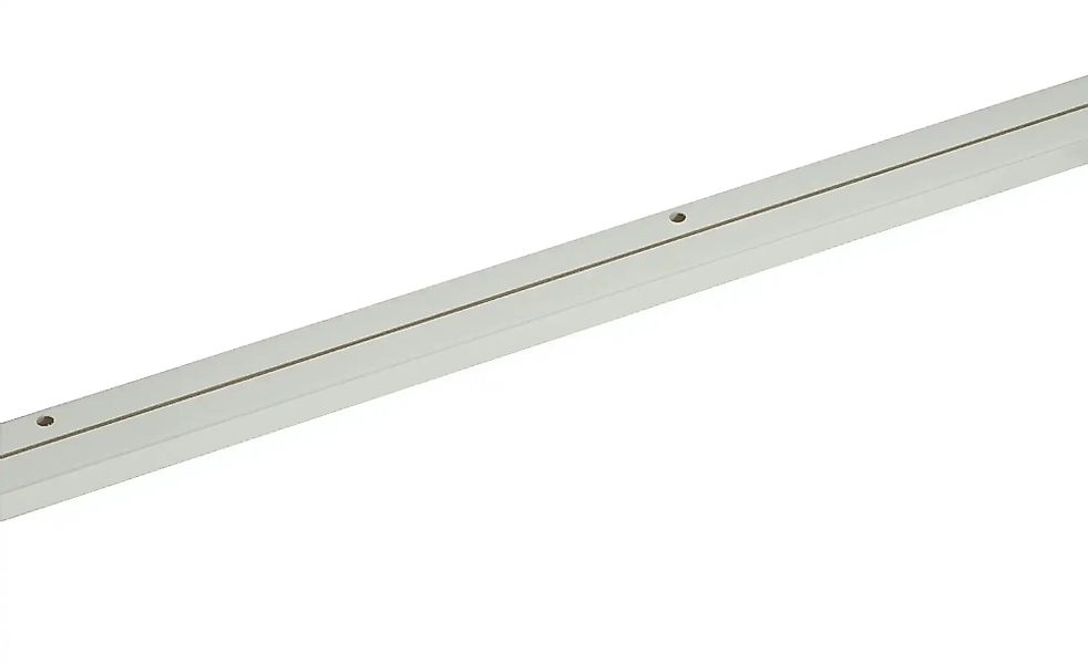 Mydeco Vorhangschiene 1-Lauf   ¦ weiß ¦ Kunststoff ¦ Maße (cm): B: 4,8 H: 1 günstig online kaufen