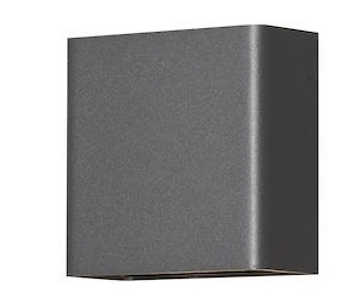 Gnosjö Konstsmide AL LED-Wandleuchte Chieri 2x2 anthrazit 7891-370 - 7891-3 günstig online kaufen