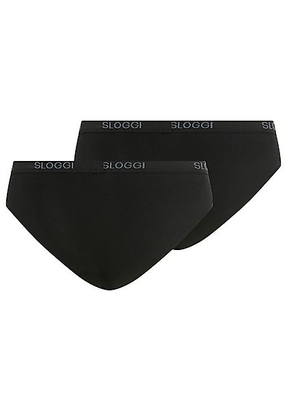 sloggi Minislip Men Basic (2er Pack) elastischer, weicher Taillenbund günstig online kaufen