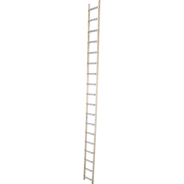 Krause Dachleiter 18 Sprossen 505 cm x 40 cm x 7 cm Alu-Holz günstig online kaufen