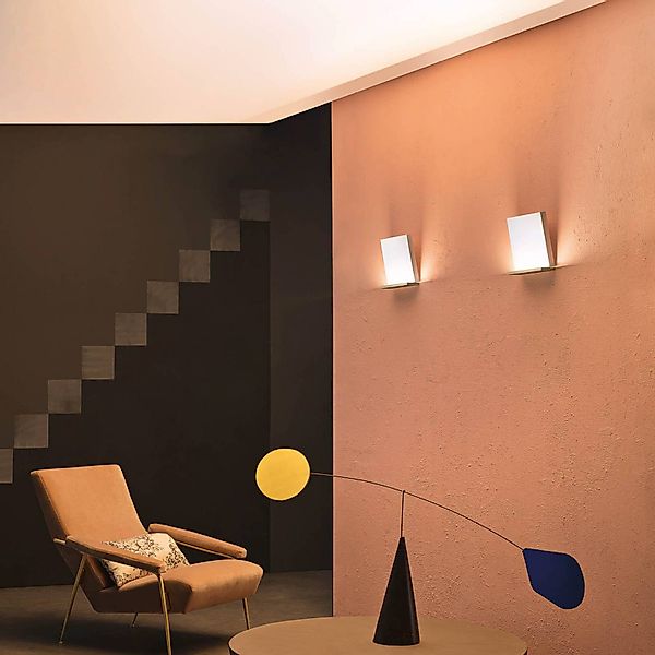 Stilnovo LED-Wandleuchte Inbilico, goldfarben, Höhe 25 cm günstig online kaufen