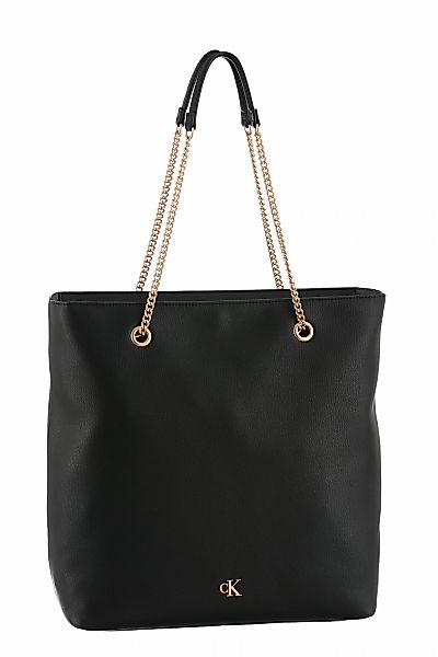 Calvin Klein Jeans Henkeltasche "MINIMAL MONOGRAM CHAIN TOTE", Shopper, gro günstig online kaufen