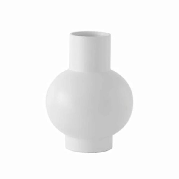 Vase Strøm Large keramik grau / H 24 cm - Keramik / Handgefertigt - raawii günstig online kaufen