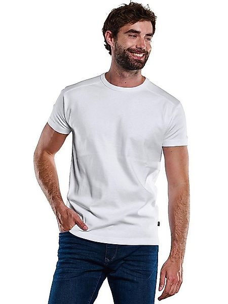 Engbers T-Shirt Herren Basic-Shirt "My Favorite" organic, Reinweiss günstig online kaufen