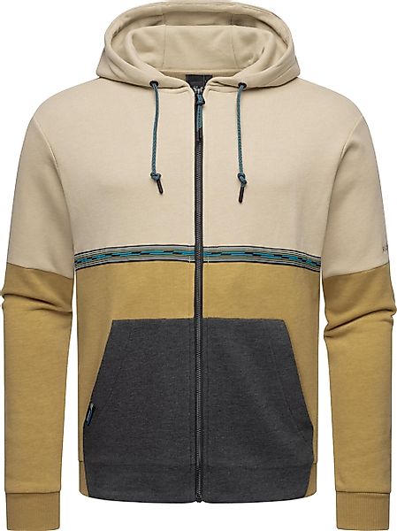 Ragwear Kapuzensweatjacke "Blocky" Herren Basic Sweatjacke mit Kapuze günstig online kaufen