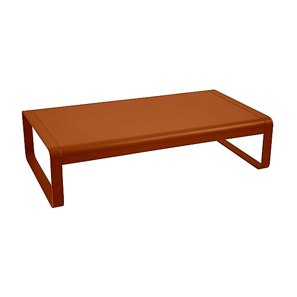 Bellevie niedriger Lounge-Tisch groß 138 x 80cm Kandierte Orange günstig online kaufen