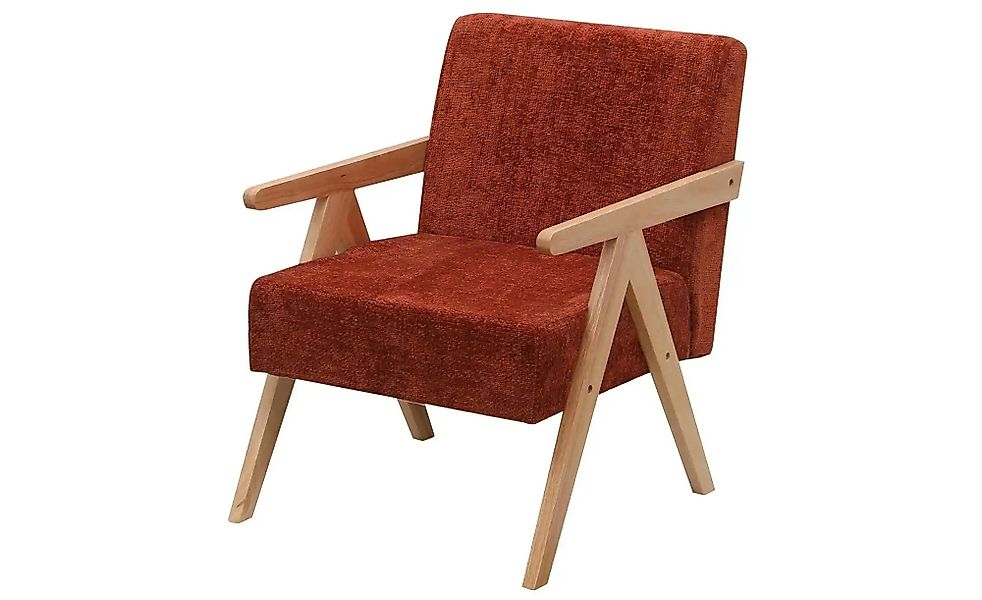 Sessel  Satarem ¦ rot ¦ Maße (cm): B: 64 H: 80 Polstermöbel > Sessel > Pols günstig online kaufen
