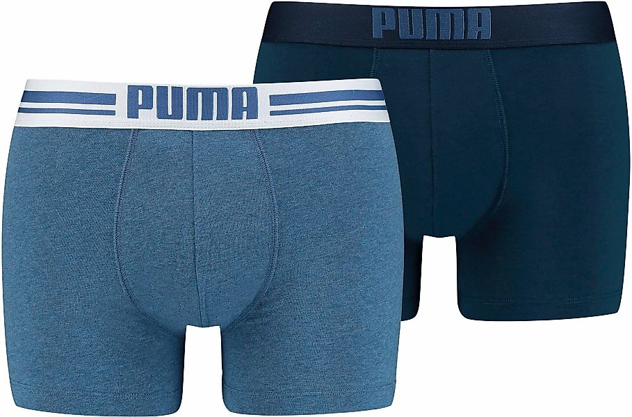 PUMA Boxer, (Packung, 2er-Pack), mit Logo-Bund günstig online kaufen