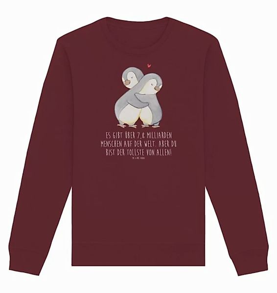 Mr. & Mrs. Panda Longpullover Größe XXL Pinguine Kuscheln - Burgundy - Gesc günstig online kaufen