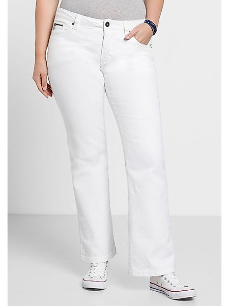 Sheego Bootcut-Jeans Große Größen in 5-Pocket-Form, günstig online kaufen