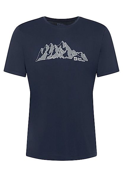Jack Wolfskin T-Shirt Peak Graphic (atmungsaktiv, schnelltrocknend) navybla günstig online kaufen