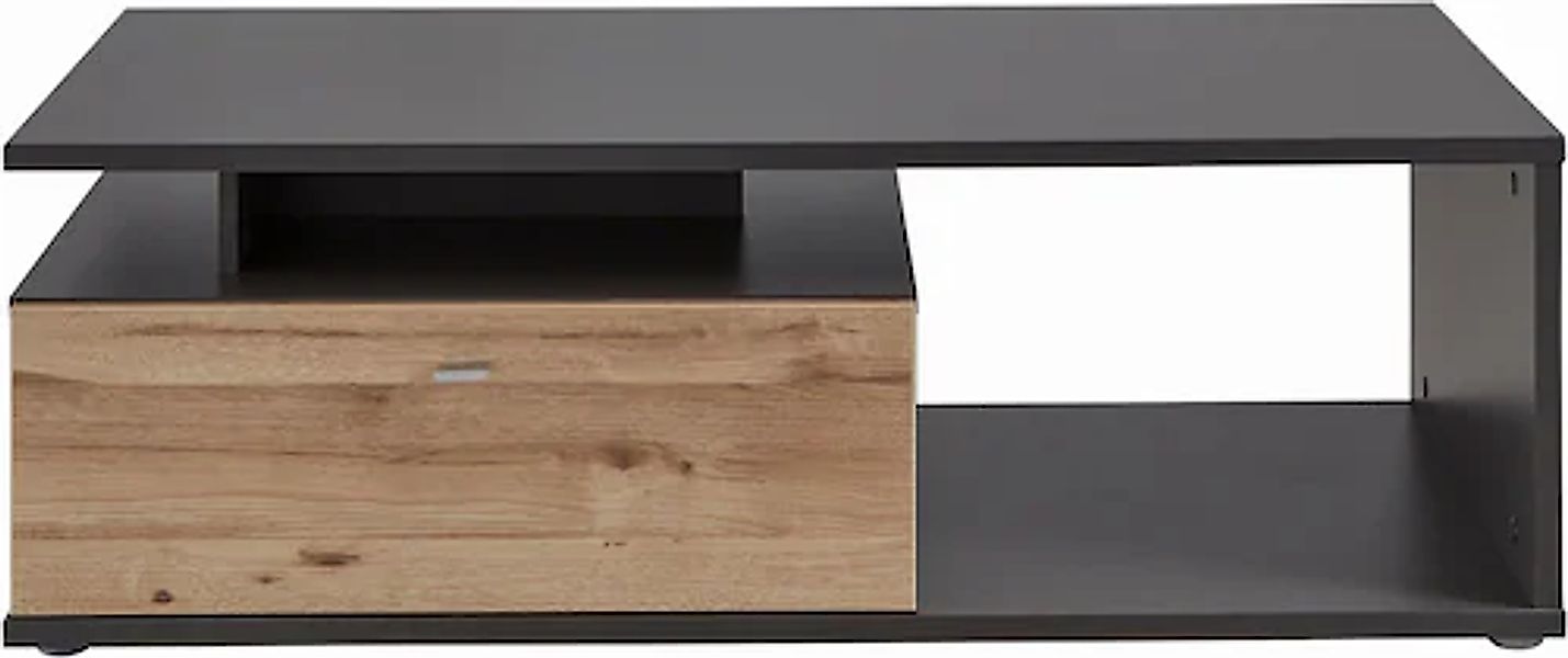 FORTE "Como" Couchtisch, Schublade, Soft Close, B/H/T 120/40,2/59 cm günstig online kaufen