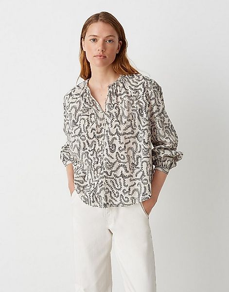 OPUS Langarmbluse FISANNA Loose aus leichter Baumwolle günstig online kaufen